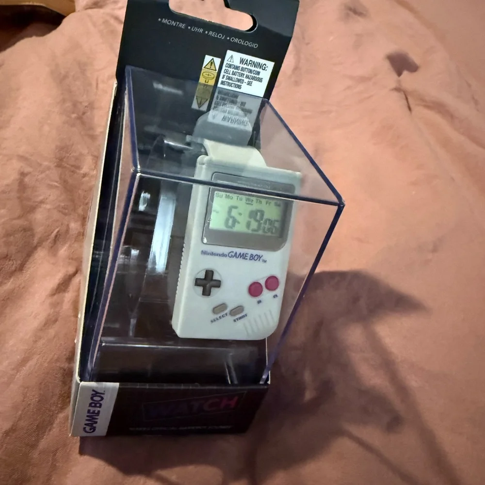 Nintendo Game Boy Wristwatch - Gray and Black
